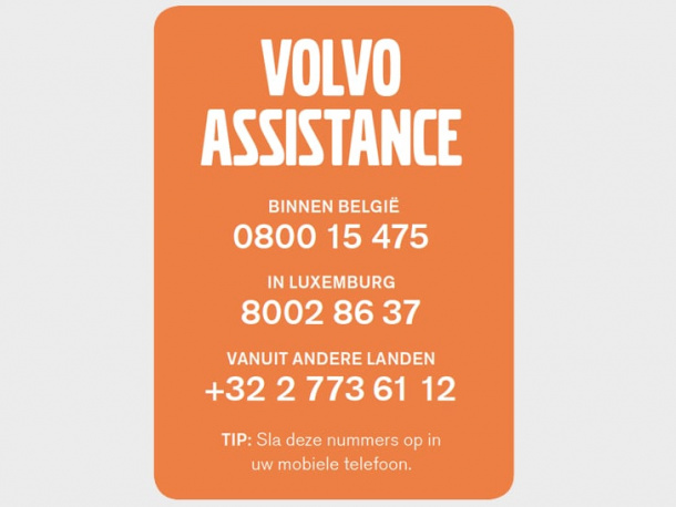Volvo Assistance - Volvo pechverhelping